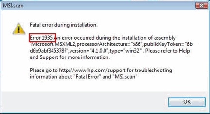 Fatal Error During Installation Of HP Software - Techyv.com